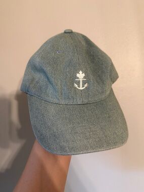 Illbury + Goose Light Wash Denim Baseball Hat